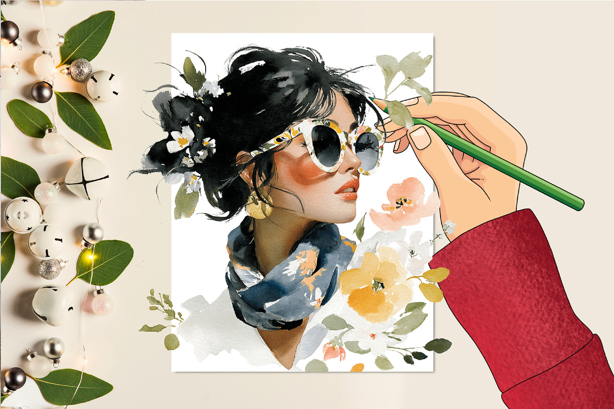 Harming Paris Clipart Collection, an Illustration by DreamCafeArt (Photo 6 of 6)