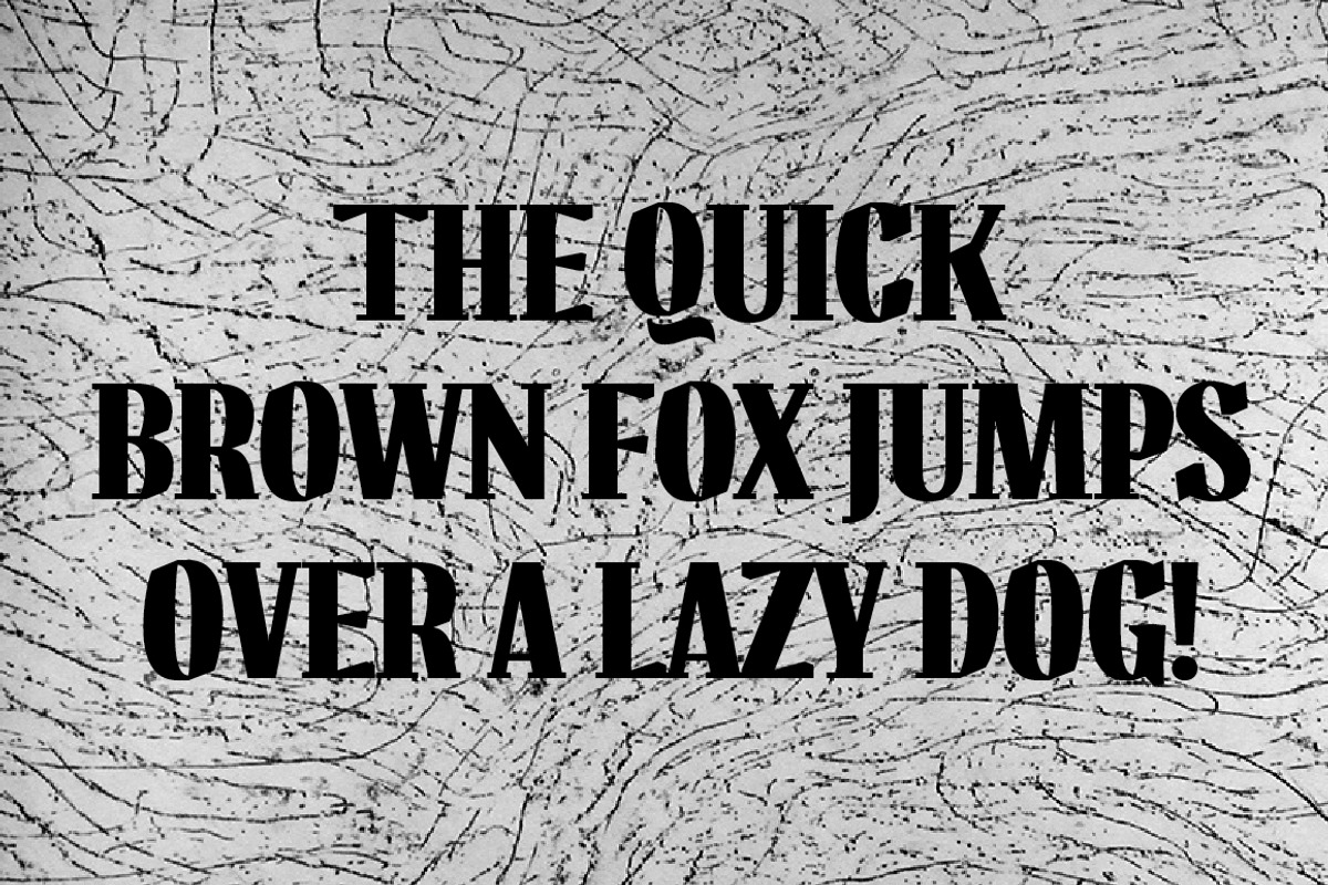 Headline Font preview 5