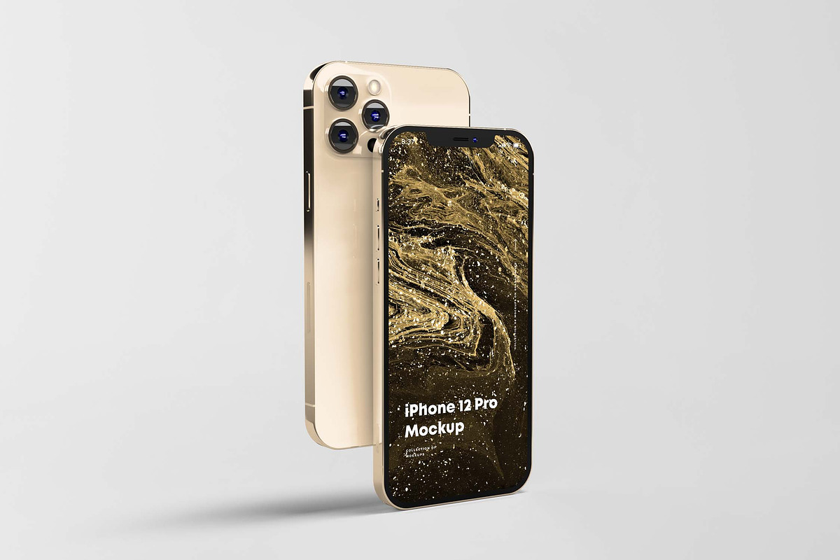 iPhone 12 Pro Mock-up, an iPhone Mockup by Yogurt86 (Photo 9 of 14)