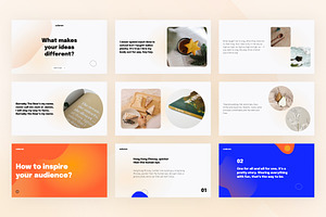 Coloron Creative PowerPoint Template