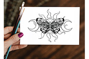 Esoteric set of lineart illustration, an Illustration by Astarta (Thumbnail 8 of 11)