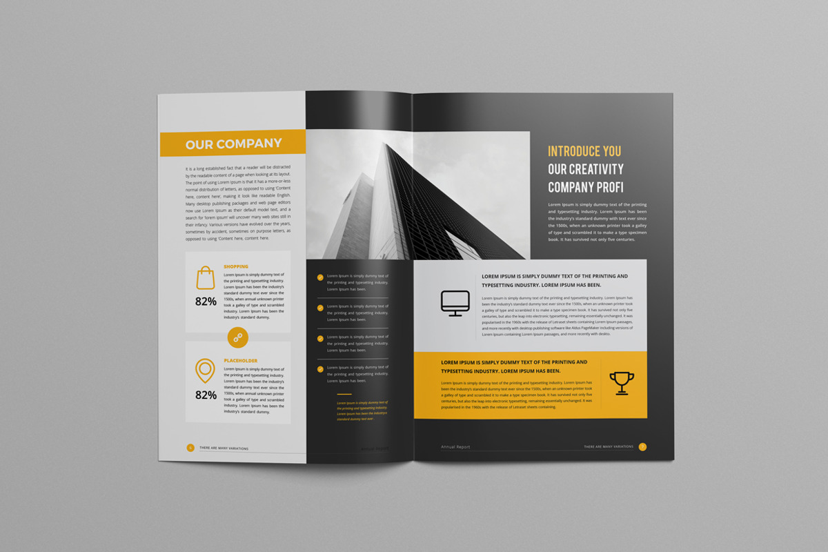 Annual Report, a Brochure Template by Pro-Gh (Photo 10 of 12)