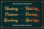 Rallington - Font Collection, a Script Font by iqbal habibi (Thumbnail 3 of 11)