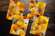 Warm Autumn Abstract Brush Scrapbook, a Background Graphic by V Design Creator (Thumbnail 9 of 11)