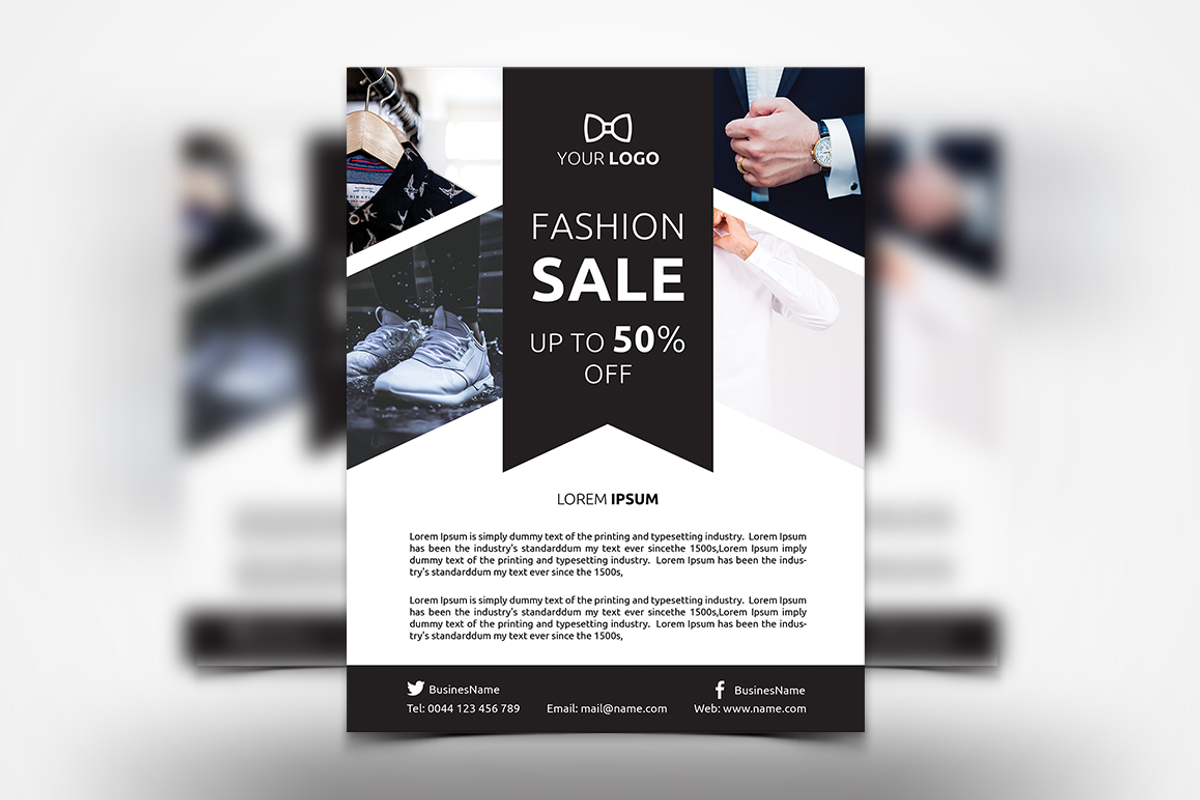 TOP 100 PREMIUM Flyers Templates, a Flyer Template by UNIK Agency (Photo 62 of 82)