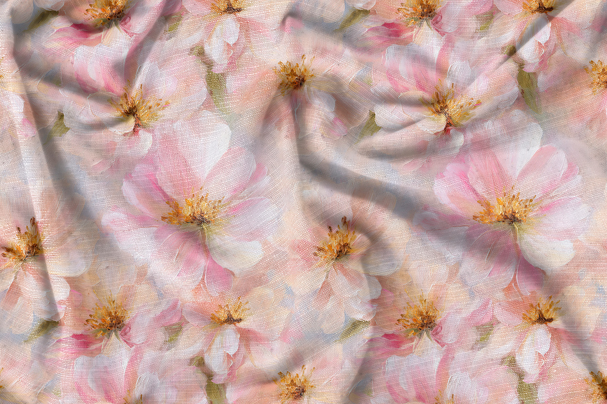 Spring Cherry Bloom Patterns Set, a Pattern Graphic by LoveDesignShop (Photo 3 of 7)