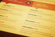 Fast Food Menu, a Brochure Template by Luuqas Design (Thumbnail 1 of 5)