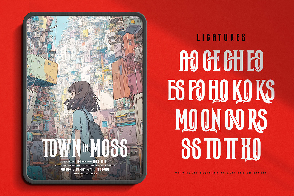 Power of Dragon Typeface, a Serif Font by alit design (Photo 20 of 21)