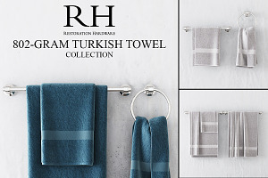 RH 802-GRAM TURKISH TOWEL COLLECTION