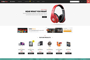 One Shop - Multipurpose PSD Template