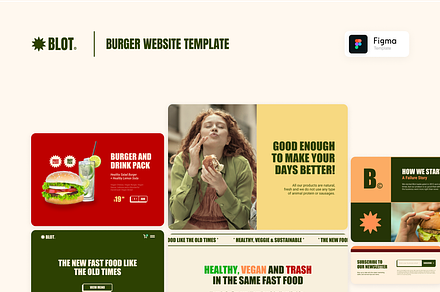 Restaurant UI Figma Website Template, a Wireframe Template by Crie Com Pedro