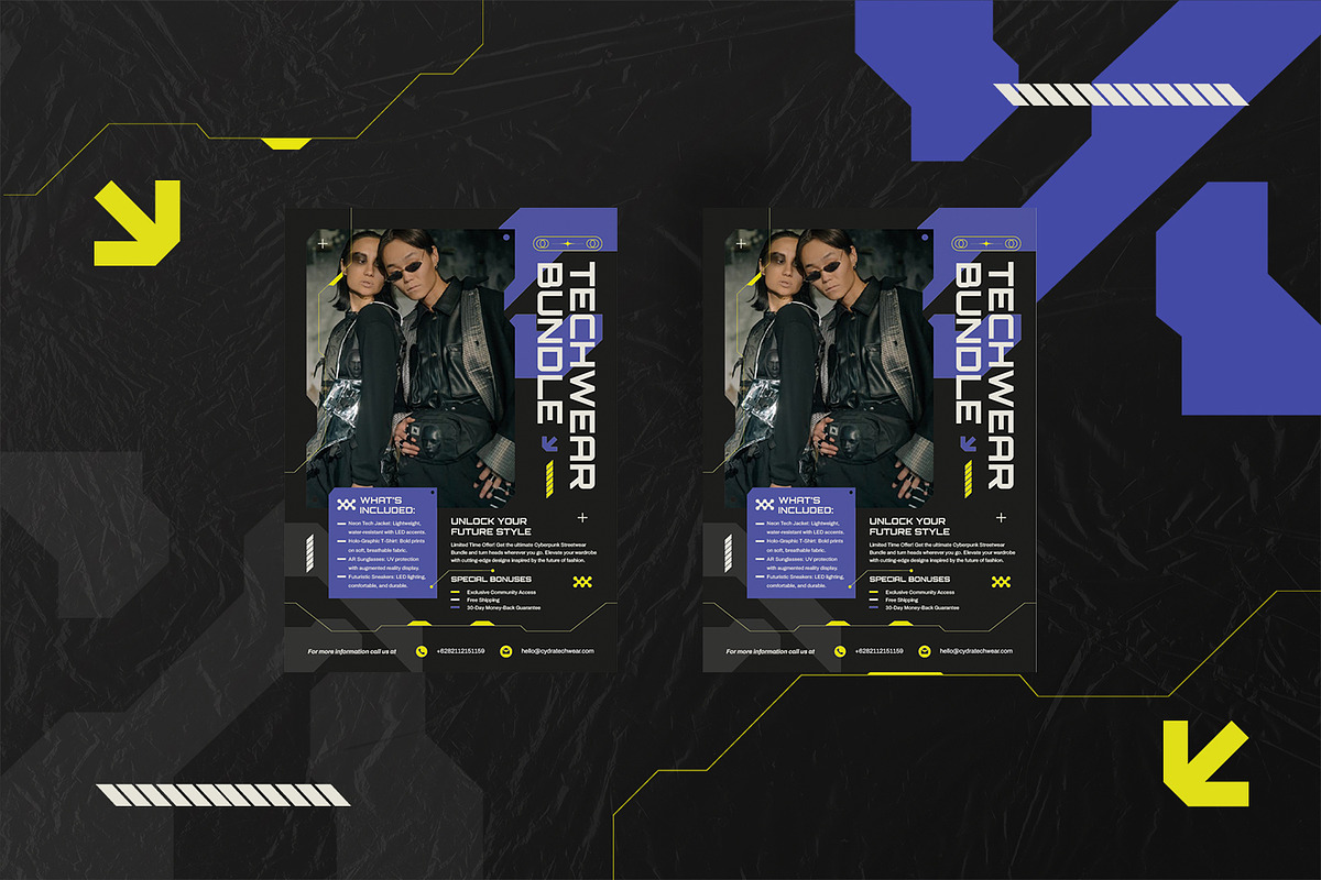 Bundle Teachwear - Flyer Template, a Flyer Template by StreaksideStd (Photo 2 of 3)