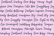 Kindred Hearts Script, a Font by Beck McCormick (Thumbnail 6 of 10)