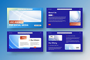 Modern UGC Agency Pitch Deck, a Presentation Template by FIBRINOSÄ (Thumbnail 3 of 7)