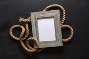 Nautical Rope Picture Frame Mockup, a Mockup by Kudzu Camera (Thumbnail 5 of 5)