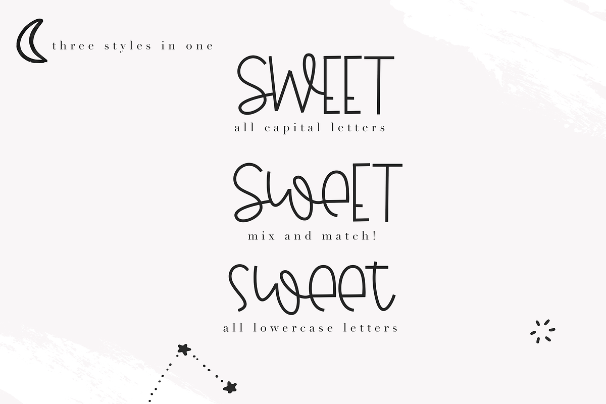 Sweet Dreamer - Fun Handwritten Font preview 4