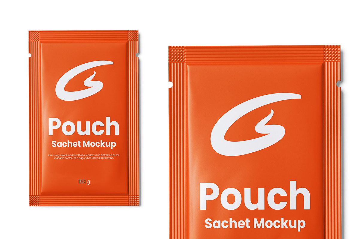 Pouch Sachet Mockup v1, a Packaging Mockup by GraphicsPixel (Photo 3 of 3)