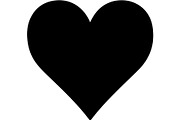 Heart Icons Silhouette, an Object Graphic by Creativeshirt (Thumbnail 5 of 17)