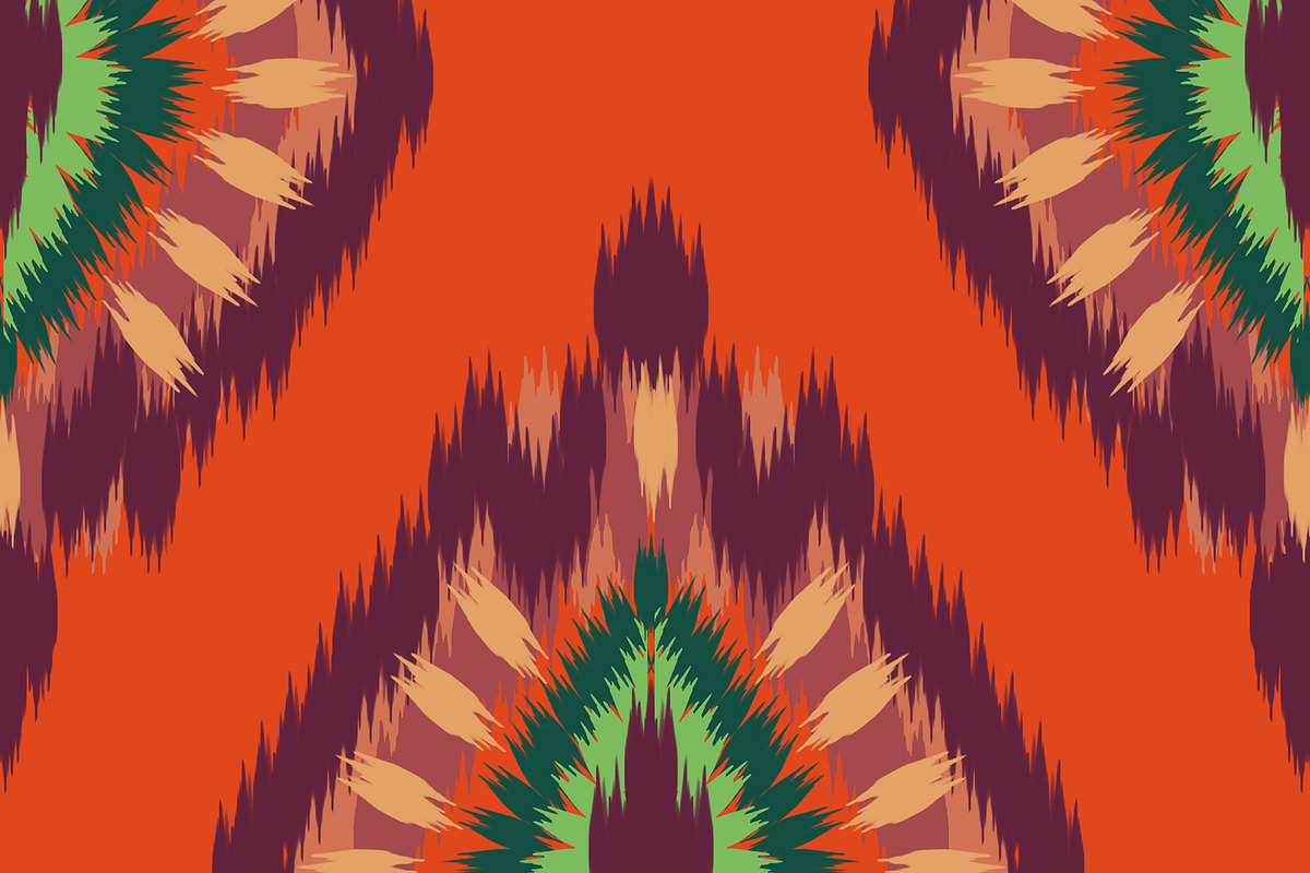 Ethnic Diamond Weave Seamless Repeat, a Pattern Graphic by Sharon Schwalbe (Photo 4 of 6)
