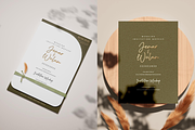Wedding Invitation Card Mockup, a Merchandise Mockup by ThePhoton (Thumbnail 2 of 4)