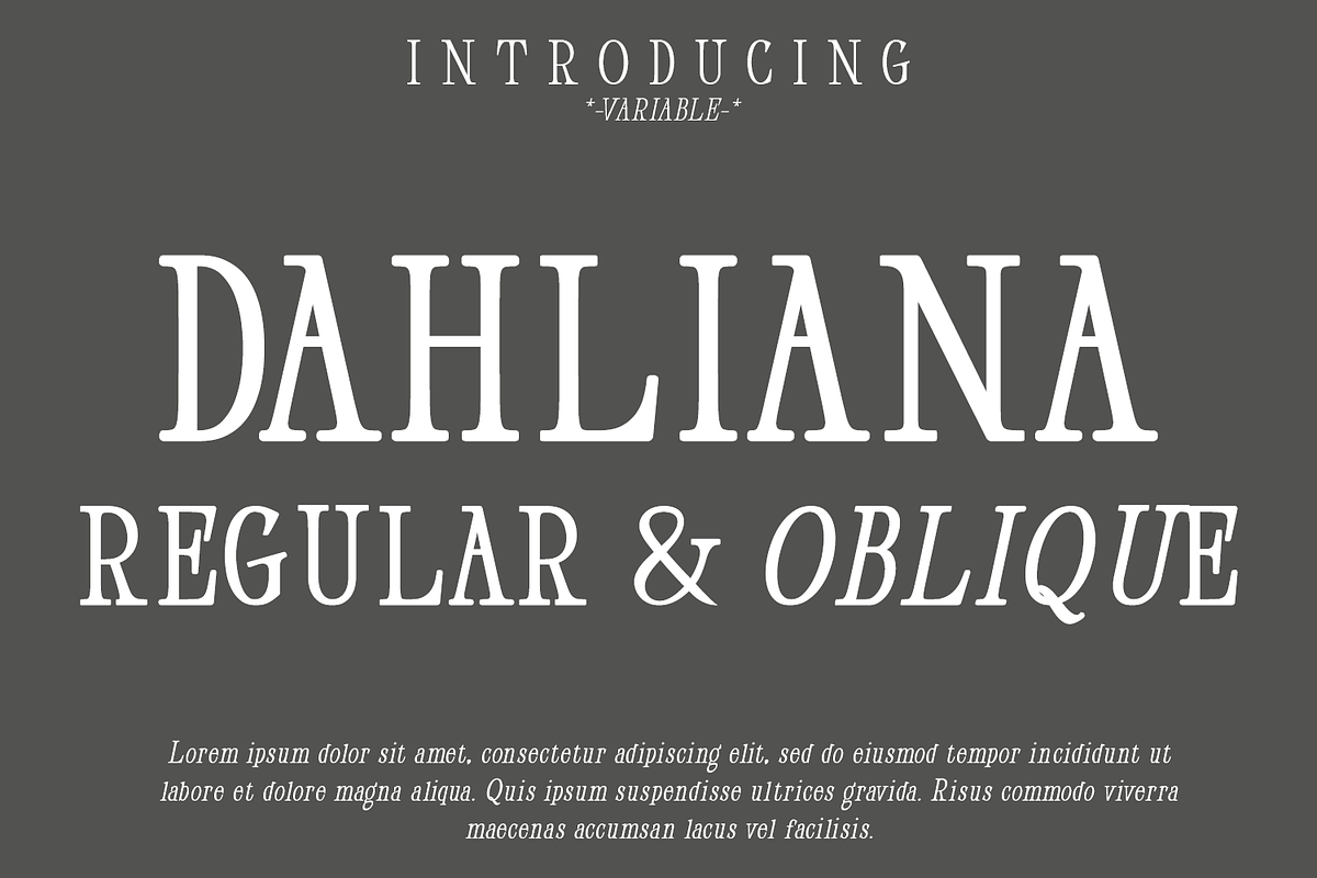 Dahliana Serif classic Old Style, a Serif Font by LuhopCreative (Photo 1 of 6)