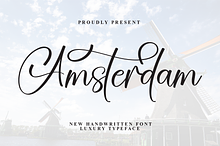 Amsterdam | Script Font