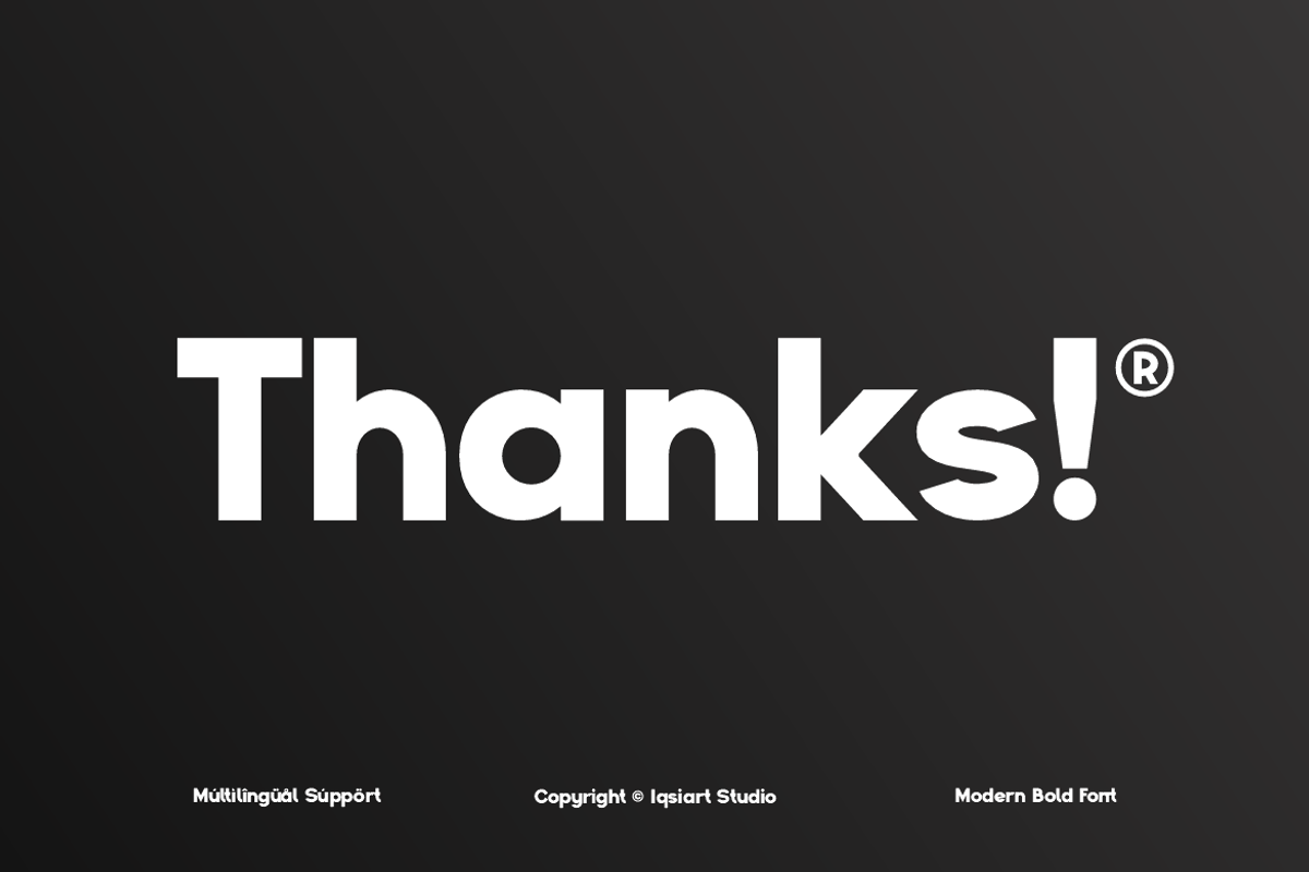 Gagifr - Bold Display Sans Font, a Sans Serif Font by Iqsiart Studio (Photo 15 of 15)