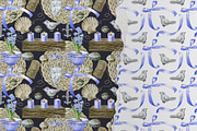 Floral Cottage Watercolor Collection, a Seasonal Illustration by YarovaArt (Thumbnail 16 of 16)