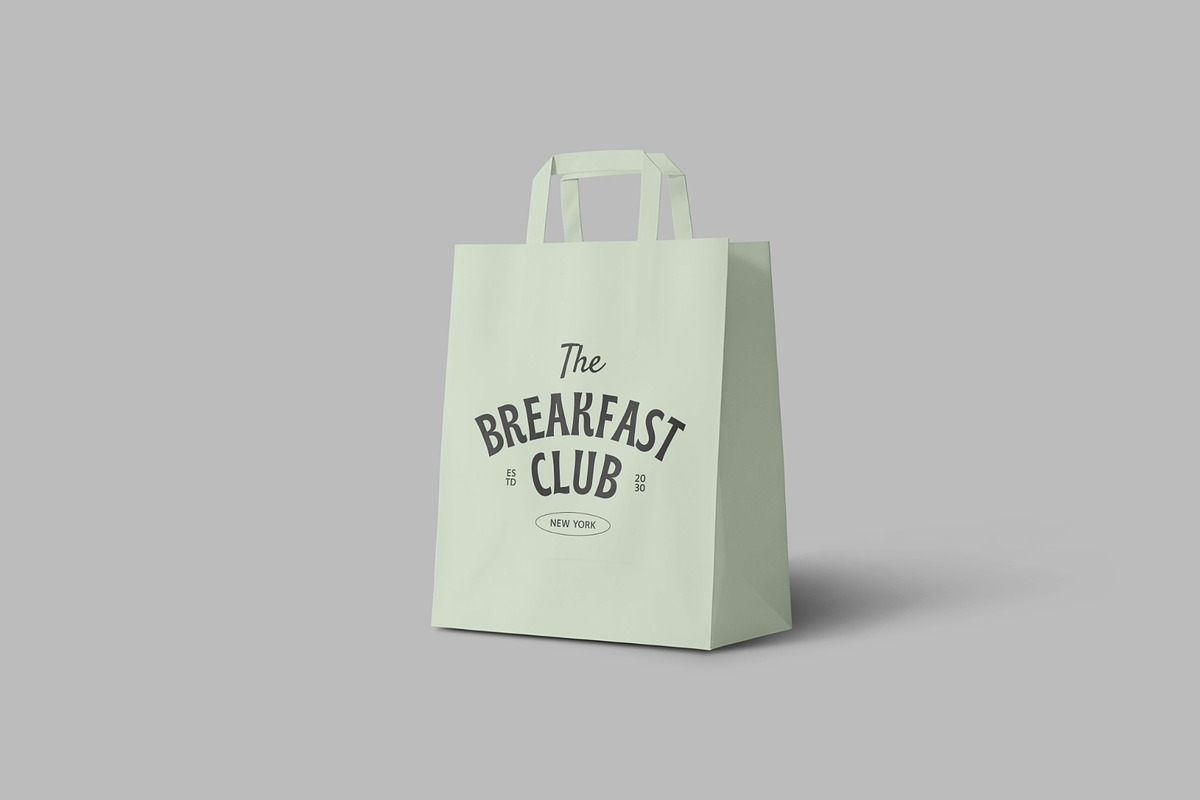 Realistic Paper Bag Mockup PSD, a Merchandise Mockup by MA-KING_ART (Photo 3 of 5)