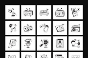 Sketch Icons, an Outline Icon by Prosymbols (Thumbnail 12 of 30)