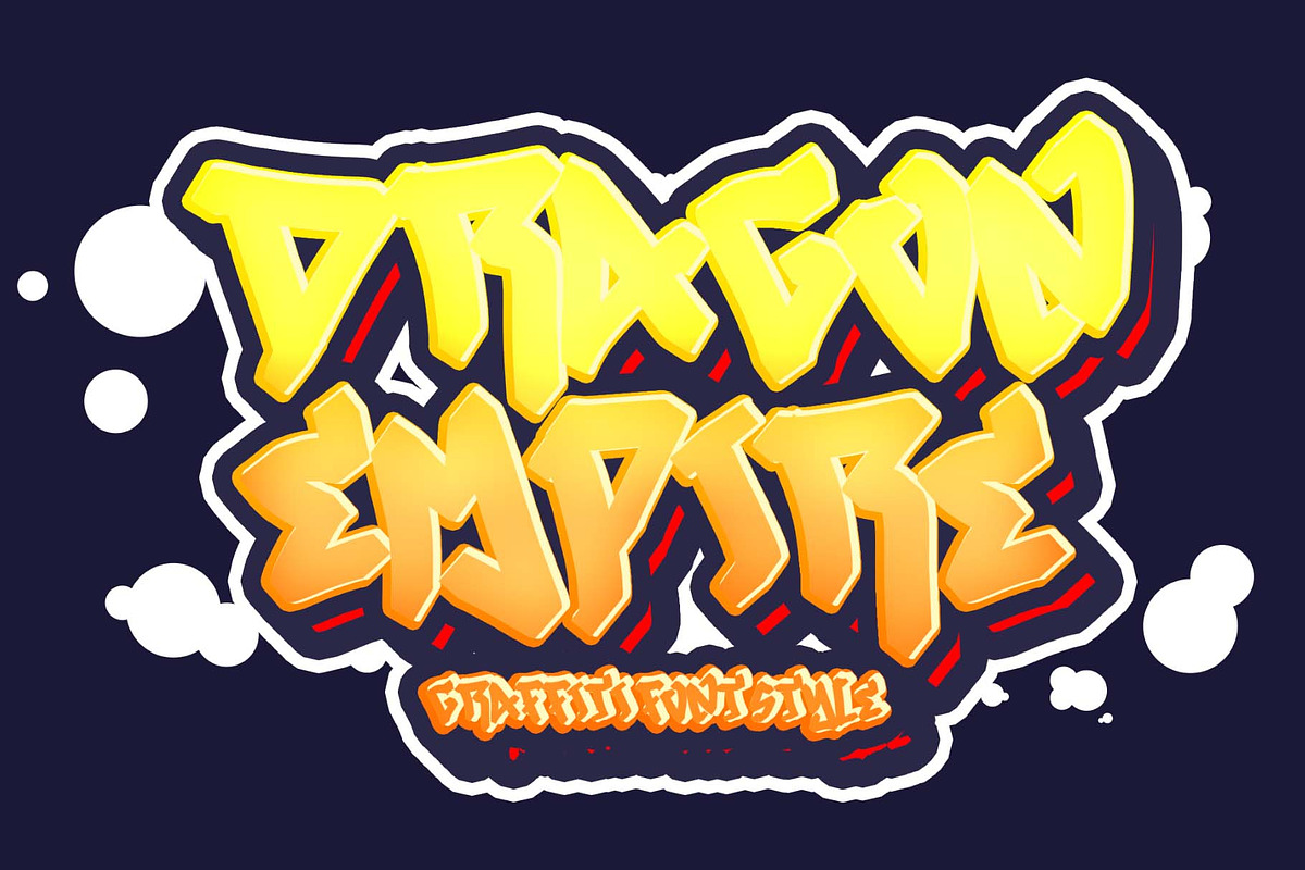 Street Wall Graffiti Font Bundle, a Script Font by Yoga Letter (Photo 5 of 6)