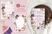 Alice in Wonderland Clipart, a Person Illustration by ArtGiftsStudio (Thumbnail 4 of 5)