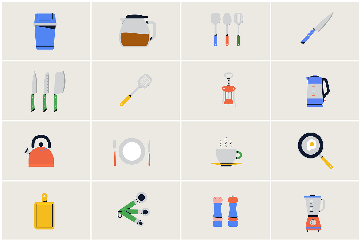 Kitchen Icons, a Food Illustration by magictragic (Photo 4 of 4)