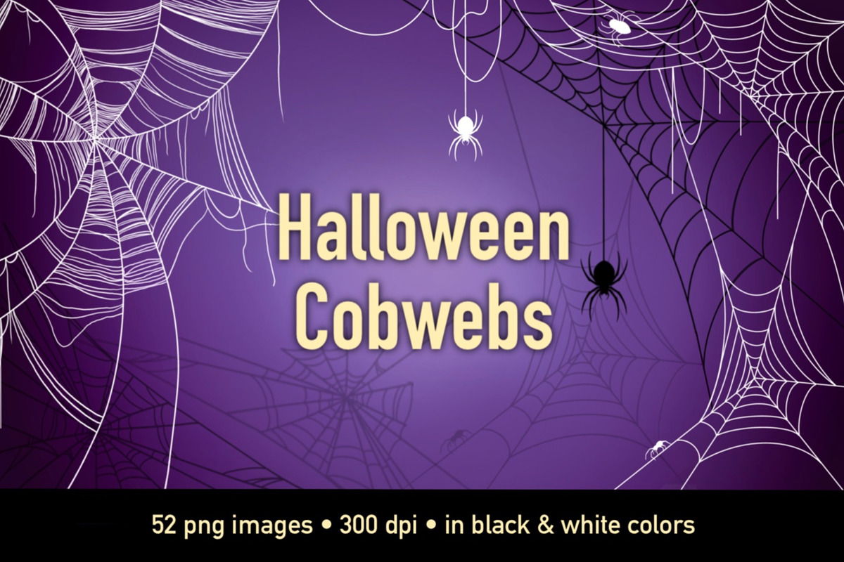 Halloween Cobweb, an Object Illustration by MarisoArt (Photo 1 of 3)