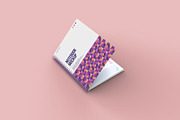 School Notebook Cover Mockup, a Merchandise Mockup by Graphicboom (Thumbnail 6 of 7)
