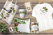 Coffee Time. Watercolor hand drawn, a Food Illustration by Daria Ustiugova (Thumbnail 18 of 18)