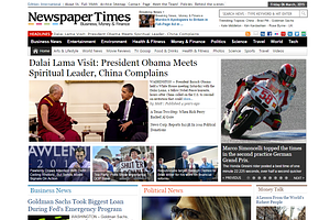 NewspaperTimes News Magazine Theme