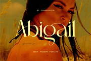 Abigail - Popular Classy Modern Seri, a Serif Font by suhadidesign (Thumbnail 1 of 14)