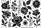 floral pattern large roses, an Illustration by Amazin_art (Thumbnail 4 of 17)