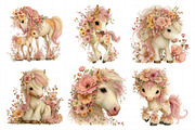 Whimsical Mother's Day Horse Clipart, an Illustration by Daily.Designs (Thumbnail 4 of 8)