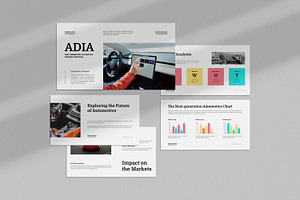 Adia : Automotive Google Slides, a Presentation Template by Punkl Camp
