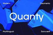 Quanty — geometric sans serif, a Sans Serif Font by Slava Antipov (Thumbnail 1 of 12)