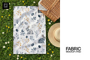 Picnic Tea Towel Mockup (PSD), a Household Mockup by 1001 mockups (Thumbnail 1 of 18)