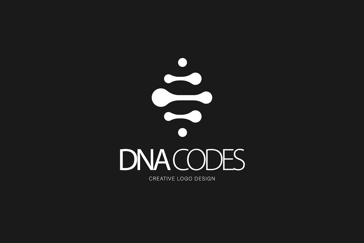 dna codes logos, a Branding & Logo Template by Logocreative