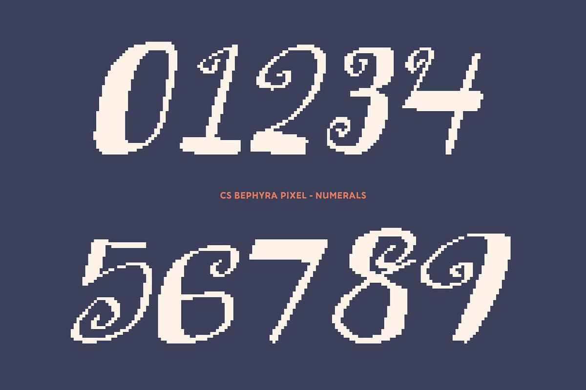 CS Bephyra Pixel, a Sans Serif Font by Craft Supply Co. (Photo 6 of 8)