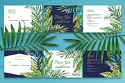 Tropical Day and Night Wedding Suite, an Invitation Template by HannaSymo (Thumbnail 7 of 11)
