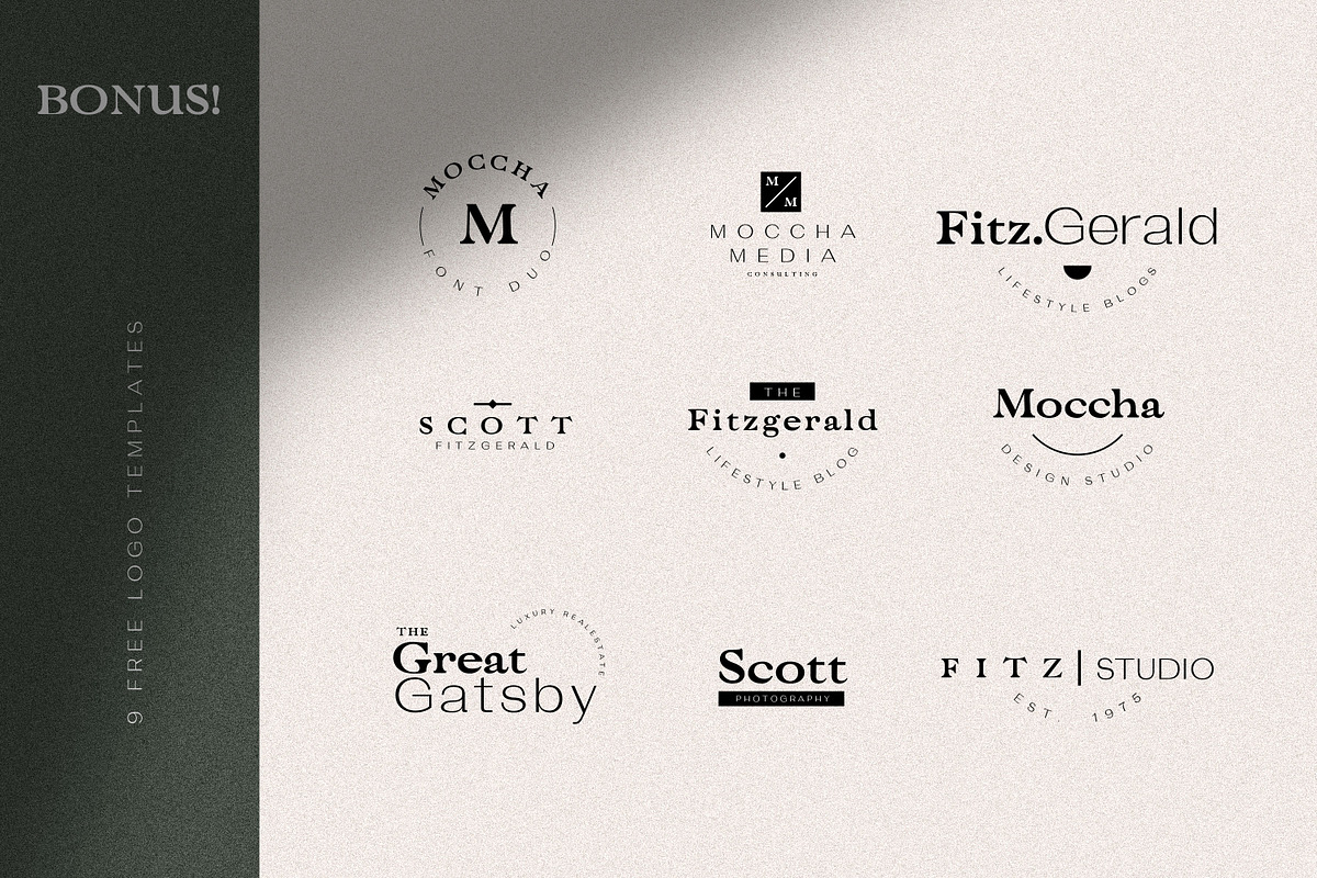 Moccha Bespoke Font Duo, a Font by AndrewPixelType (Photo 5 of 7)
