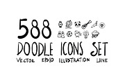 588 Hand Drawn doodle Icon, an Outline Icon by TKDoodle (Thumbnail 1 of 14)