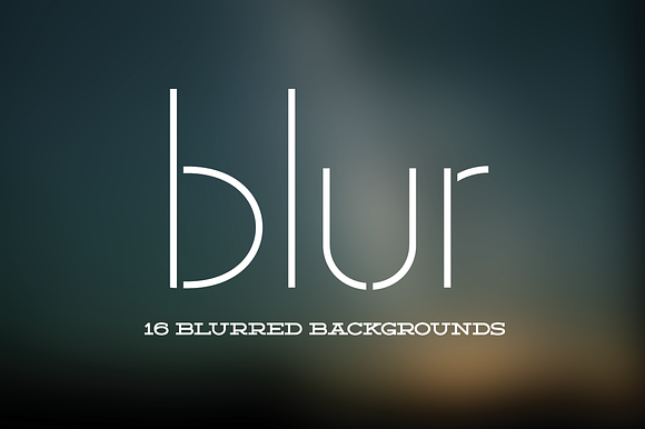 Blur: 16 Blurred Backgrounds preview 6
