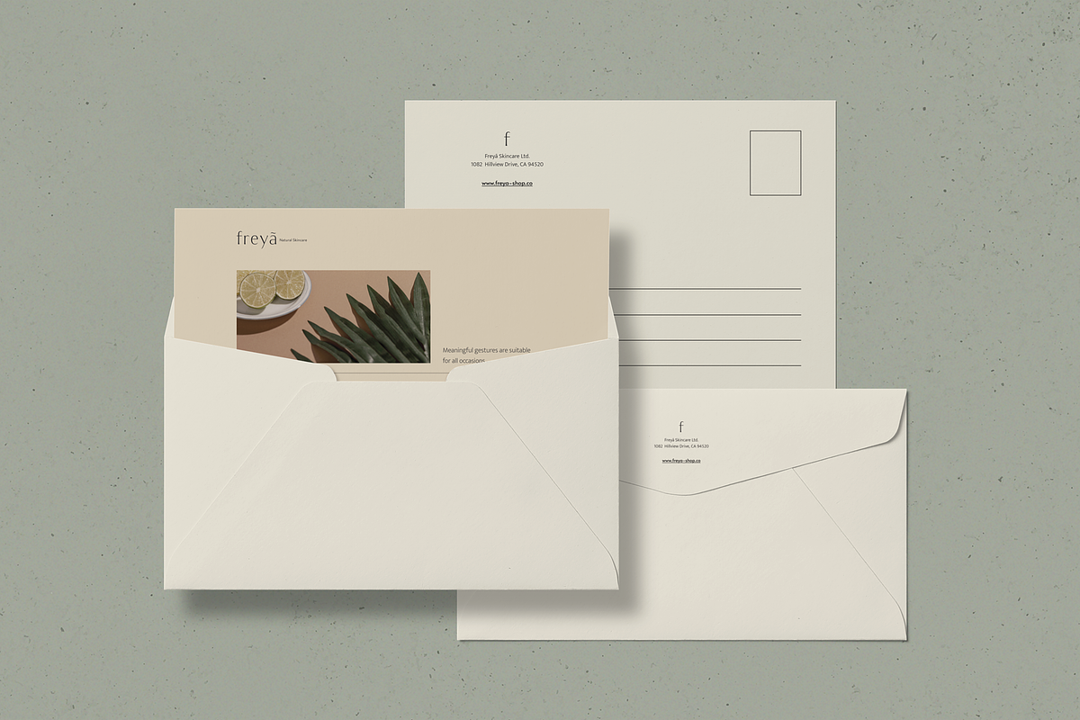 Brand Stationery Set • Freyā, a Stationery Template by Nonola (Photo 2 of 12)
